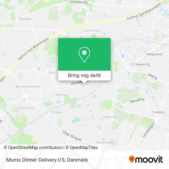 Mums Dinner Delivery I/S kort