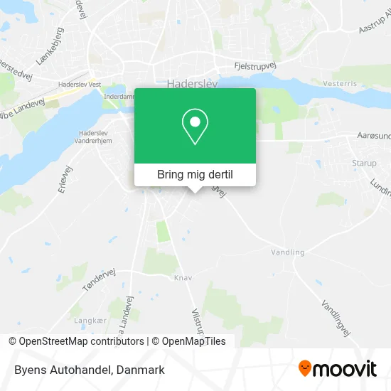 Byens Autohandel kort