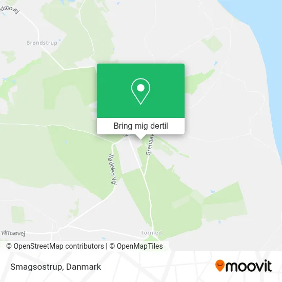 Smagsostrup kort
