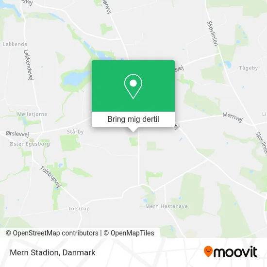 Mern Stadion kort