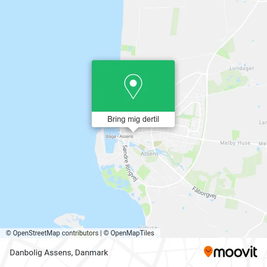 Danbolig Assens kort