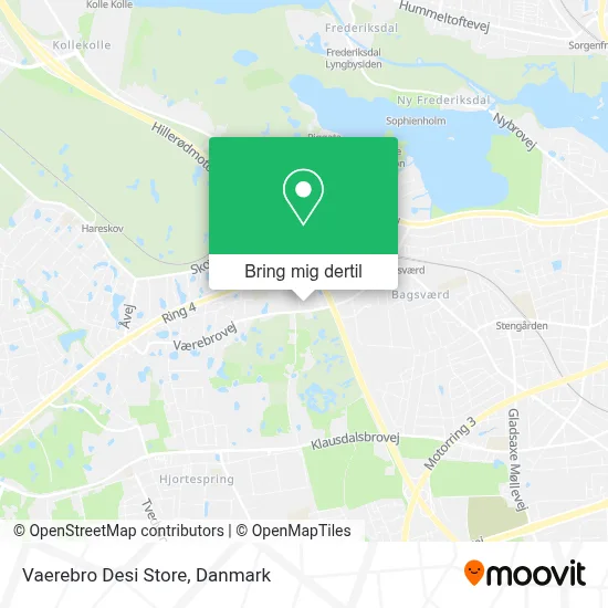 Vaerebro Desi Store kort