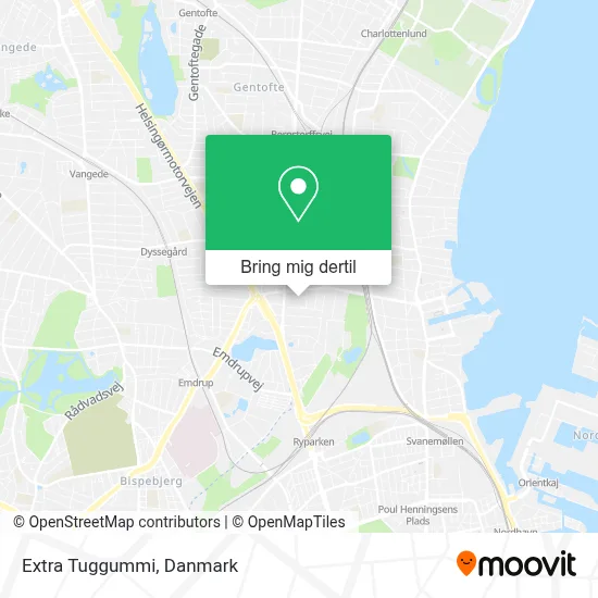 Extra Tuggummi kort