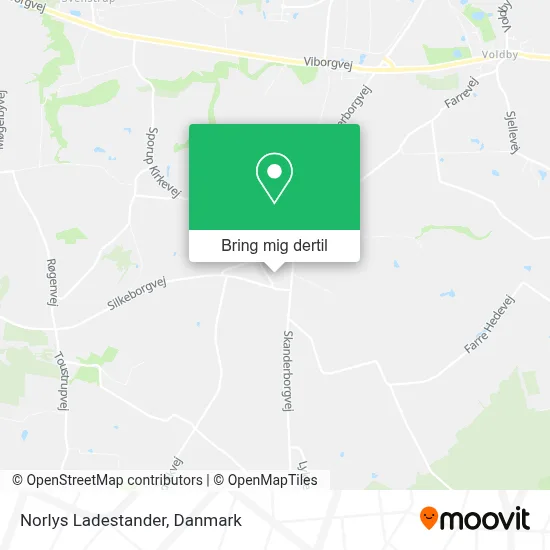 Norlys Ladestander kort