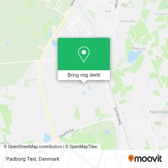 Padborg Taxi kort