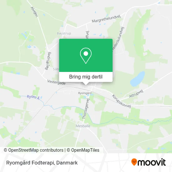 Ryomgård Fodterapi kort