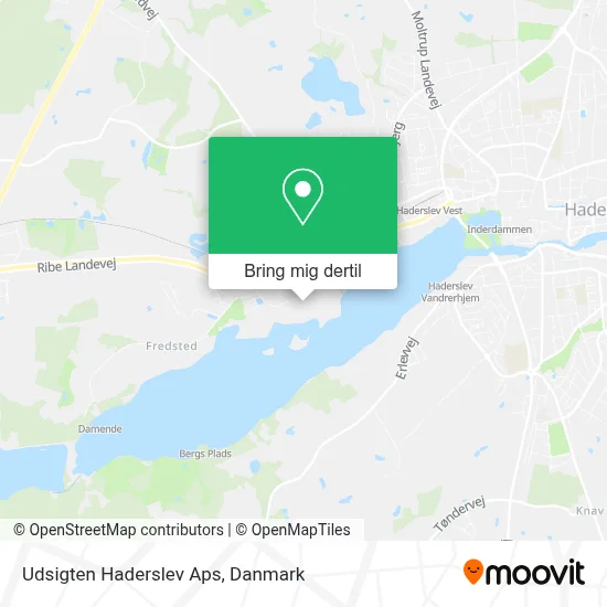 Udsigten Haderslev Aps kort