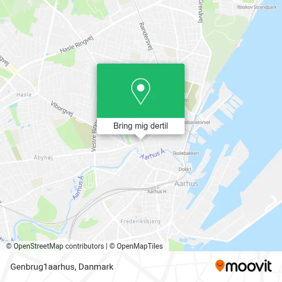 Genbrug1aarhus kort