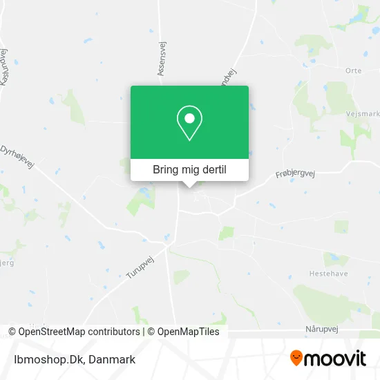 Ibmoshop.Dk kort