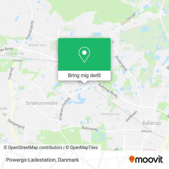 Powergo-Ladestation kort