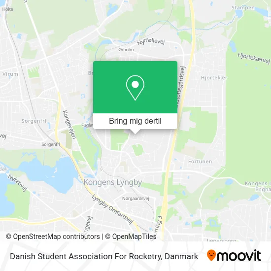 Danish Student Association For Rocketry kort