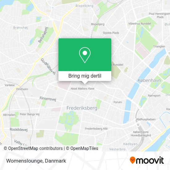 Womenslounge kort