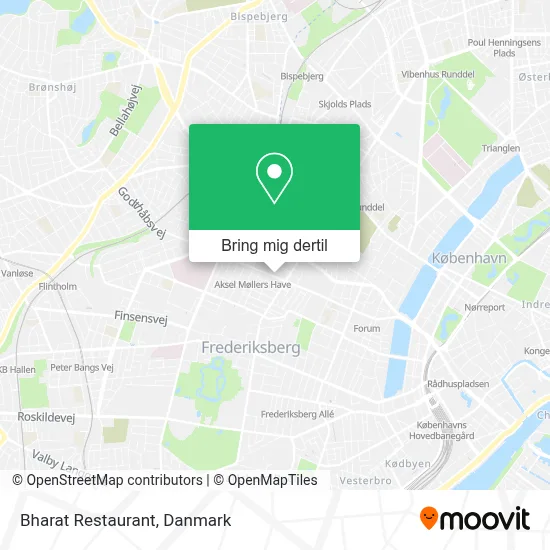 Bharat Restaurant kort