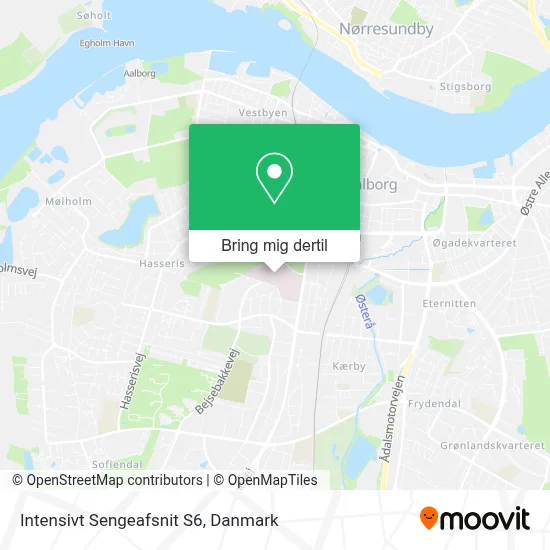 Intensivt Sengeafsnit S6 kort
