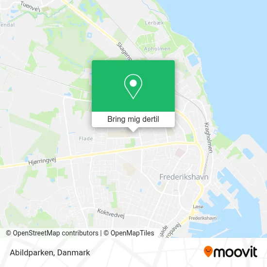 Abildparken kort