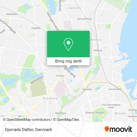 Gjerrøds Datter kort