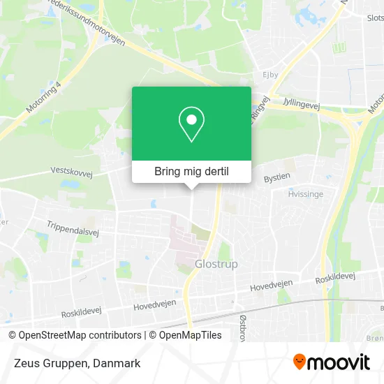 Zeus Gruppen kort