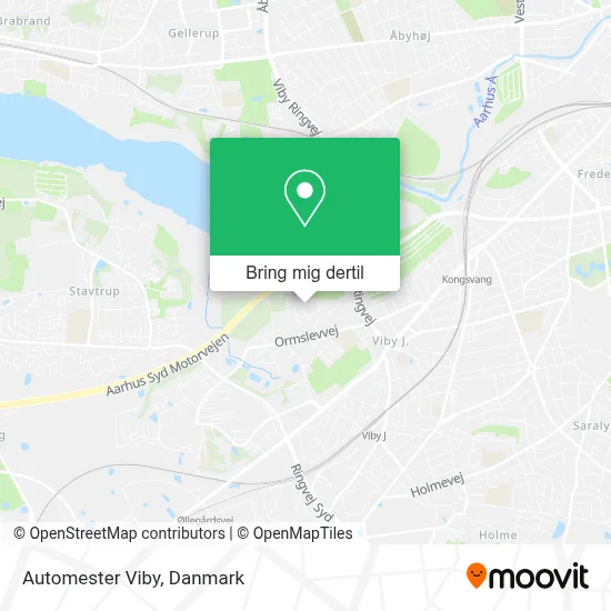 Automester Viby kort