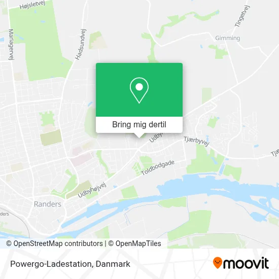 Powergo-Ladestation kort