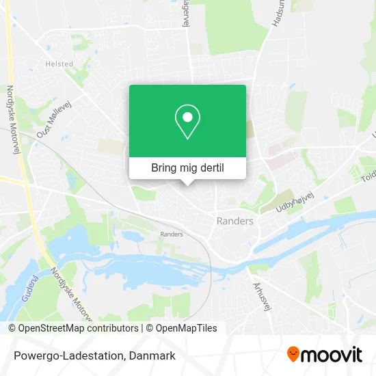 Powergo-Ladestation kort
