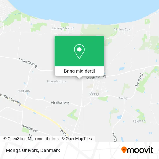 Mengs Univers kort