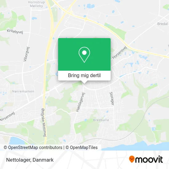 Nettolager kort