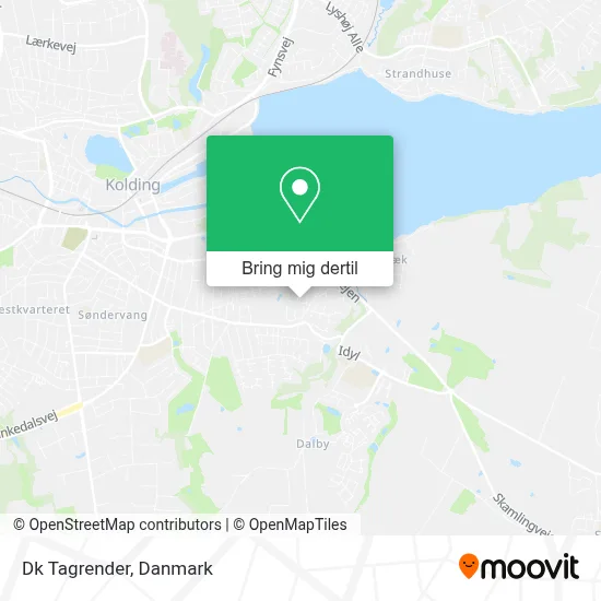 Dk Tagrender kort