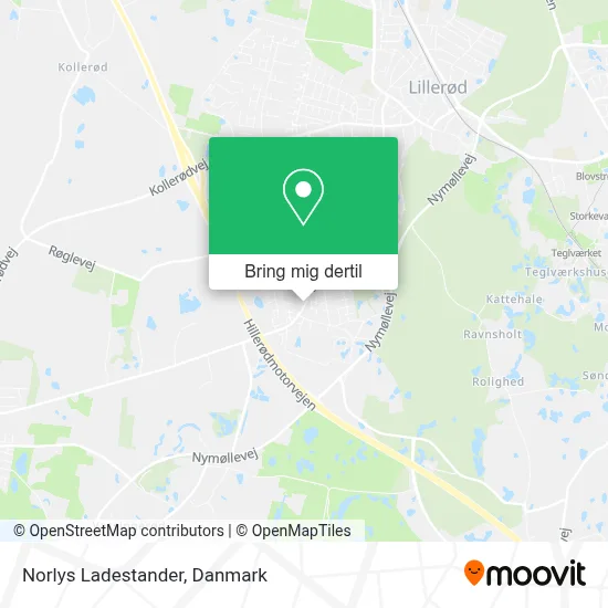 Norlys Ladestander kort