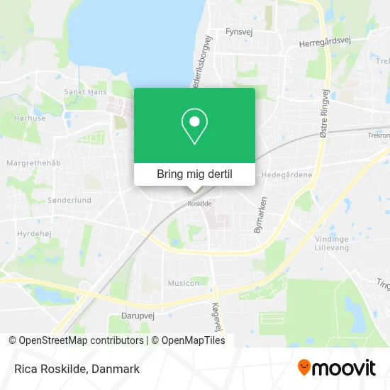 Rica Roskilde kort