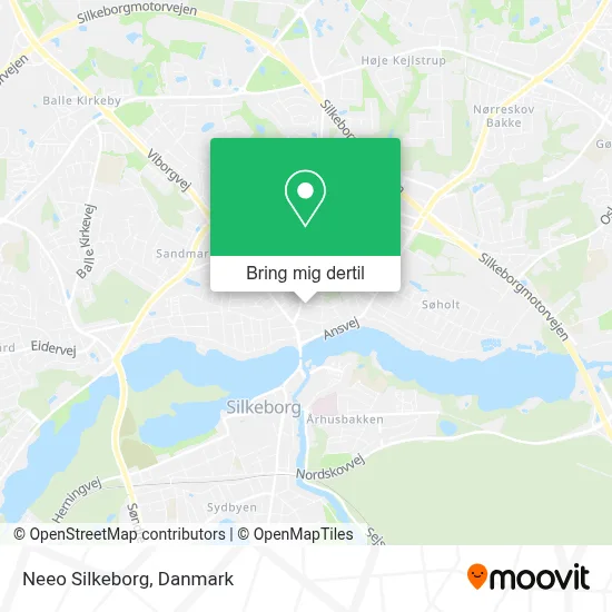 Neeo Silkeborg kort