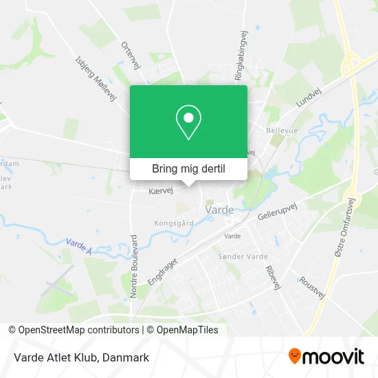 Varde Atlet Klub kort
