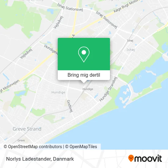 Norlys Ladestander kort