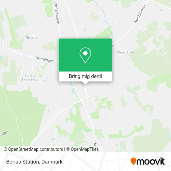 Bonus Station kort