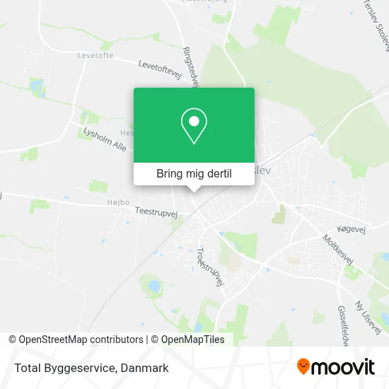 Total Byggeservice kort
