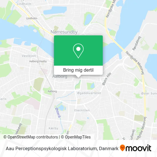 Aau Perceptionspsykologisk Laboratorium kort