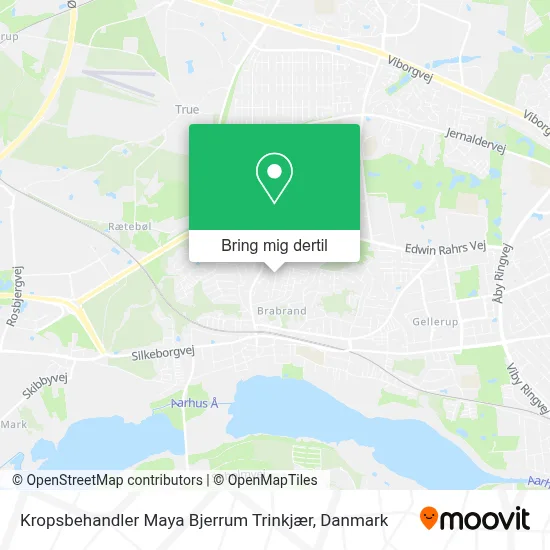 Kropsbehandler Maya Bjerrum Trinkjær kort