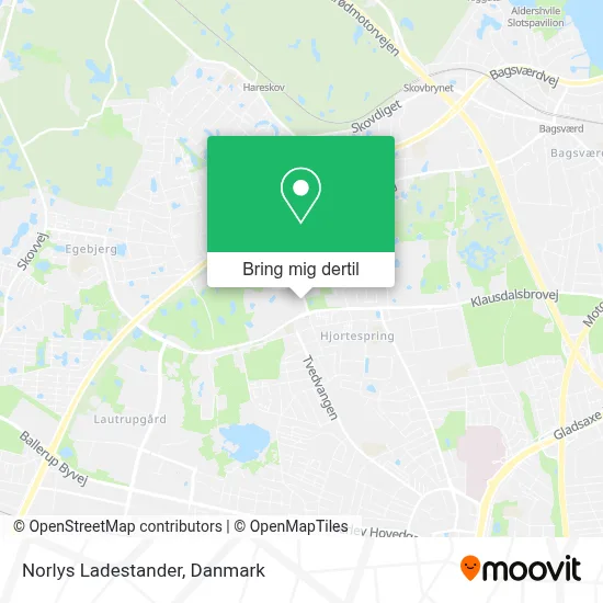 Norlys Ladestander kort