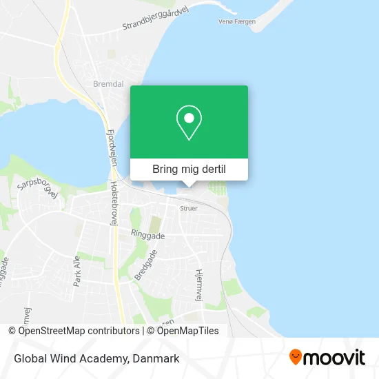 Global Wind Academy kort