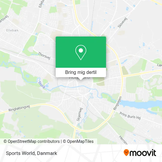 Sports World kort