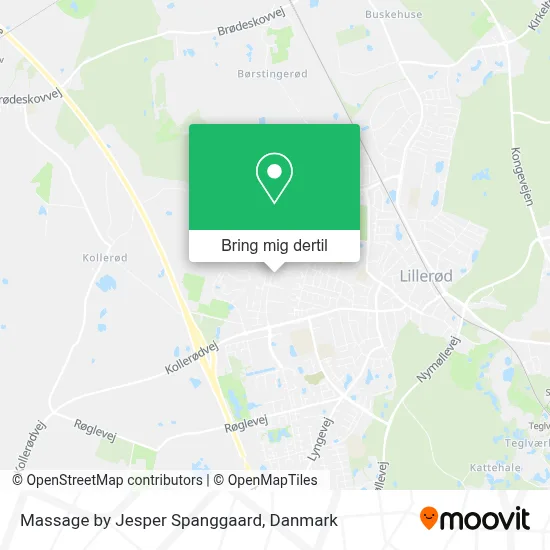 Massage by Jesper Spanggaard kort
