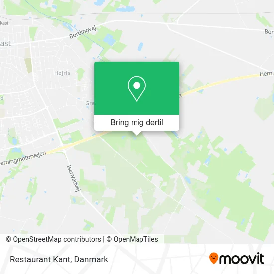 Restaurant Kant kort