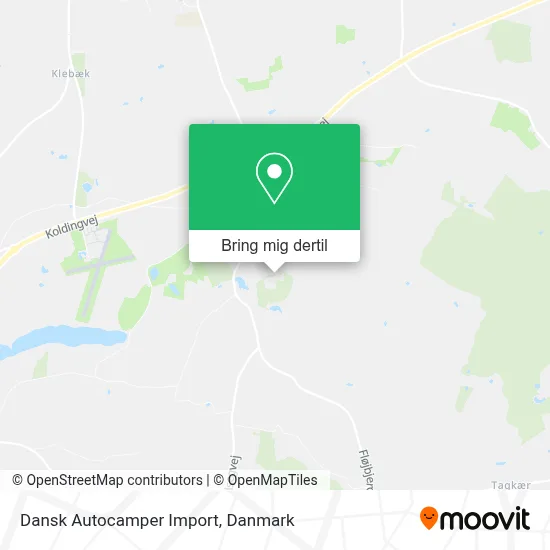 Dansk Autocamper Import kort