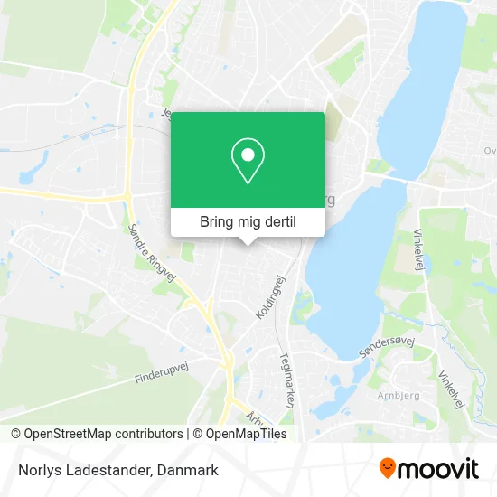 Norlys Ladestander kort