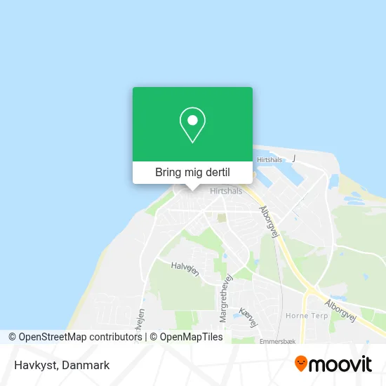 Havkyst kort