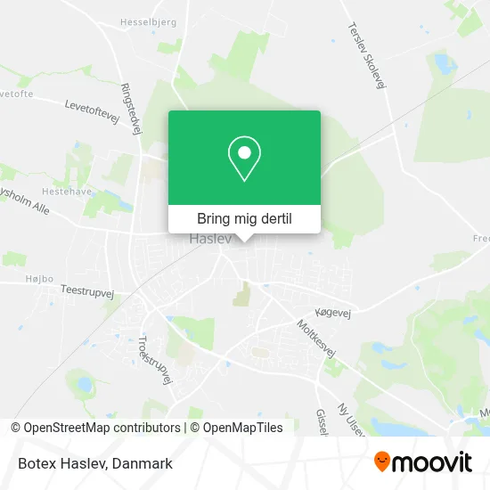 Botex Haslev kort