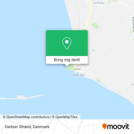 Gedser Strand kort