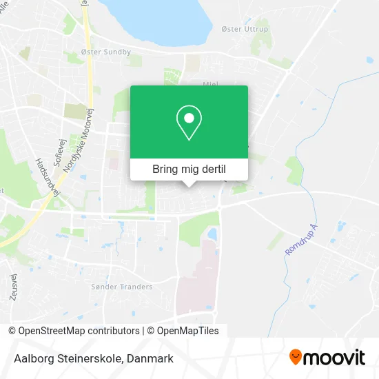 Aalborg Steinerskole kort