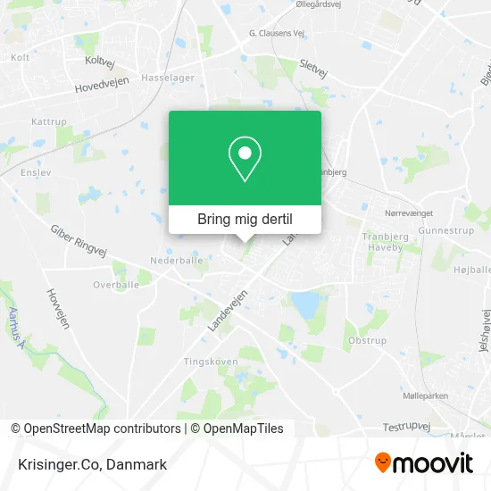 Krisinger.Co kort