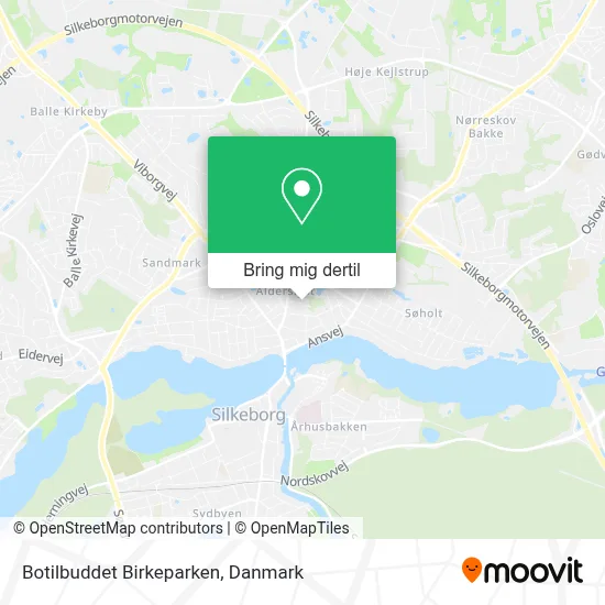 Botilbuddet Birkeparken kort