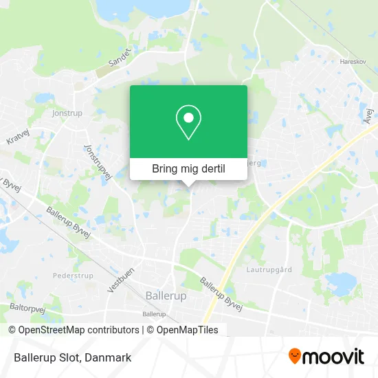 Ballerup Slot kort